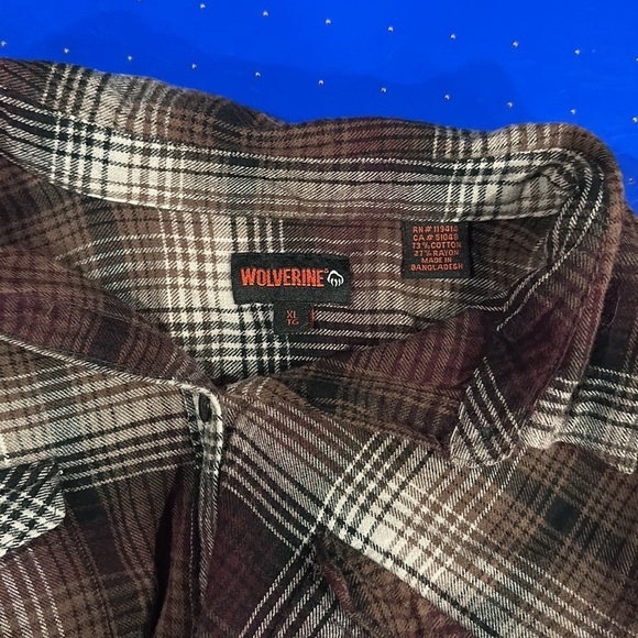 Wolverine button down shirt size XL women’s - Picture 6 of 7